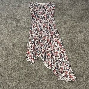 Joyfolie, Mia Joy, floral, side high low dress